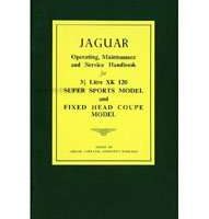 1952 Jaguar XK120 Owner's Manual