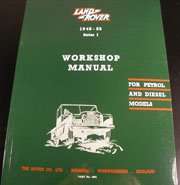 1953 Land Rover Series 1 Workshop Service Manual