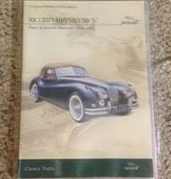 1949 Jaguar XK120, XK140, XK150 & XK150 S Parts Catalog & Service Manual DVD