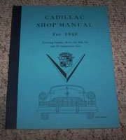 1948 Cadillac Series 76 Commercial Shop Service Manual