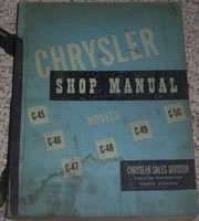 1950 Chrysler New Yorker Service Manual