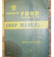 1949 Ford Standard Models Service Manual