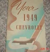 1949 Chevrolet Deluxe Owner's Manual