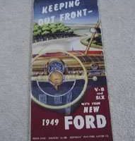 1949 Ford Standard & Custom Models Owner's Manual
