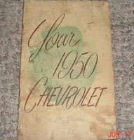 1950 Chevrolet Fleetline Owner's Manual