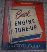 1950 Buick Special Engine Tune-Up Service Manual Supplement