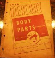 1950 Mercury Monterey Body Parts Catalog