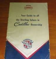 1950 Cadillac Series 62 Owner's Manual