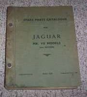1955 Jaguar Mark VII Spare Parts Catalog