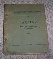 1956 Jaguar Mark VII Spare Parts Catalog