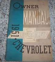 1951 Chevrolet Styleline Owner's Manual