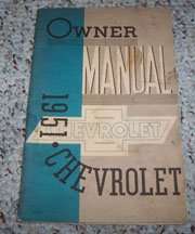 1951 Chevrolet Deluxe Owner's Manual