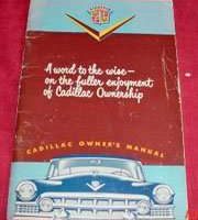 1951 Cadillac Deville Owner's Manual