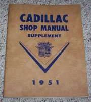 1951 Cadillac Deville Shop Service Manual Supplement