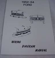 1952 Ford Mainline Wiring Diagram Manual