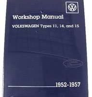 1953 Volkswagen Beetle Sedan & Convertible Type 11 & 15 Service Manual