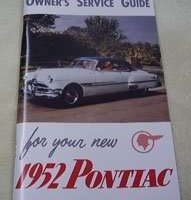 1952 Pontiac Chieftain Owner's Manual