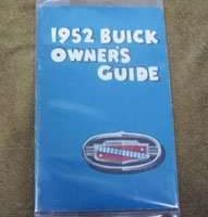 1952 Buick Roadmaster Owner's Manual