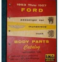 1956 Ford Customline Body Parts Catalog