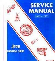 1965 Jeep CJ-35B, CJ-5, CJ-5A, CJ-6, CJ-6A, DJ-5 & DJ-6 Shop Service Repair Manual