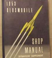 1953 Oldsmobile 88 & 98 Dynaflow Service Manual Supplement