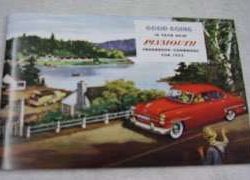 1953 Plymouth Cambridge & Concord Owner's Manual