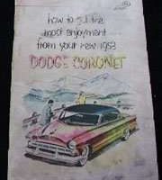 1953 Dodge Coronet Owner's Manual