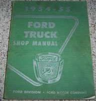 1955 Ford F-Series Truck Service Manual