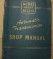 1955 Dodge Truck Automatic Transmission Service Manual