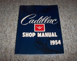 1954 Cadillac Sixty Special Shop Service Manual