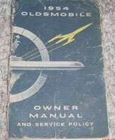 1954 Oldsmobile 88 & Ninety-Eight Owner's Manual