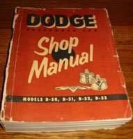 1954 Dodge Meadowbrook Service Manual