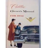 1954 Cadillac Eldorado Owner's Manual
