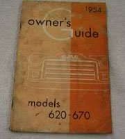 1954 GMC Trucks Models 620-670 Owner's Manual