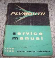 1956 Plymouth Belvedere Service Manual