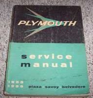 1955 Plymouth Belvedere Service Manual