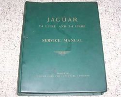 1955 Jaguar 2.4L & 3.4L Mark 1 Service Manual