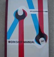 1958 Porsche 356A Workshop Service Manual