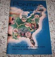 1955 Pontiac Chieftain Owner's Manual