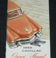 1955 Cadillac Series 62 Owner Operator User Guide Manual