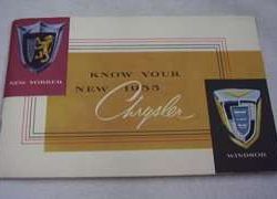 1955 Chrysler New Yorker Owner's Manual