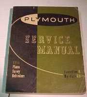 1955 Plymouth Plaza, Savoy & Belvedere Service Manual