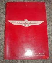 1955 Ford Thunderbird Owner's Manual