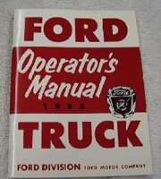 1955 Ford F-Series Truck Owner's Manual
