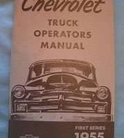 1955 Chevrolet Truck First Series Owner's Manual