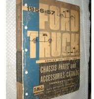 1956 Ford F-Series Trucks Chassis & Accessories Parts Catalog