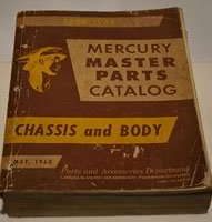 1956 Mercury Montclair Chassis & Body Parts Catalog