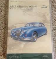 1960 Jaguar MKI Parts Catalog & Service Manual DVD