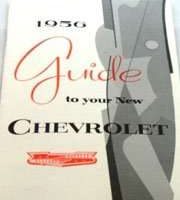 1956 Chevrolet Bel Air Owner Operator User Guide Manual