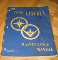 1956 Lincoln Capri Service Manual